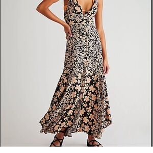 FREE PEOPLE FLORAL DRESS